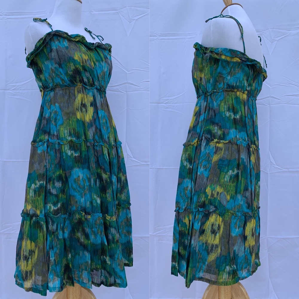 Dress with Adjustable Tie Straps